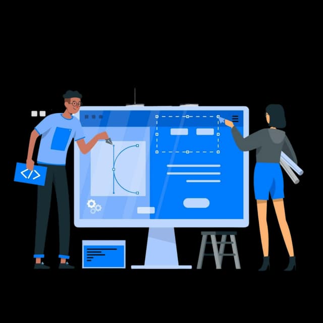 Two developers collaborating at a desk, representing improved daily experience after an integration.