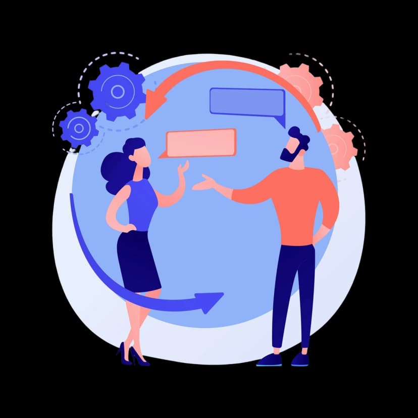 Two professionals streamlining an asset lifecycle management.