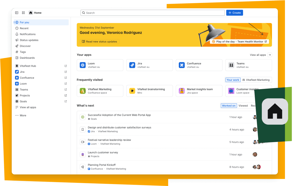 Platform Apps Create a Shared View of Work