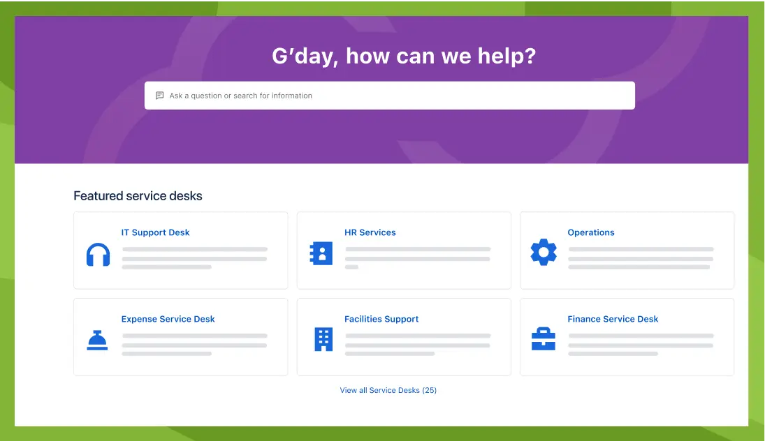 Self-Service Portal Creation