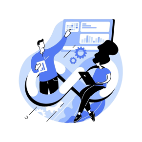 Digital workflow concept showing AI integration and automation across team tools.