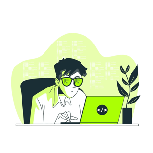 Software developer at a laptop overlaying Jira/Confluence screens with custom plugin elements