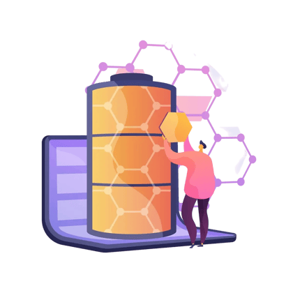 Abstract illustration of a CI/CD pipeline concept