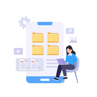 Developer using an AI tool to automatically generate software documentation on a laptop.